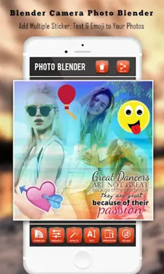 Blend Me Photo Editor android App screenshot 0