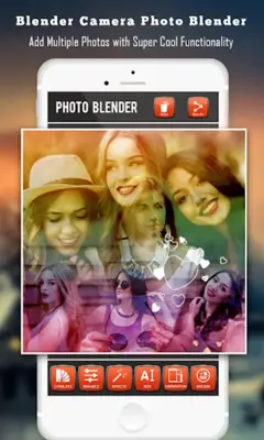 Blend Me Photo Editor android App screenshot 1